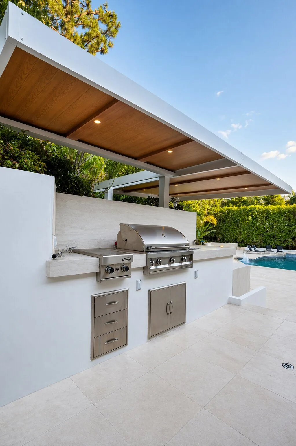 Artificial turf installation by a Los Angeles turf installer in residential backyard