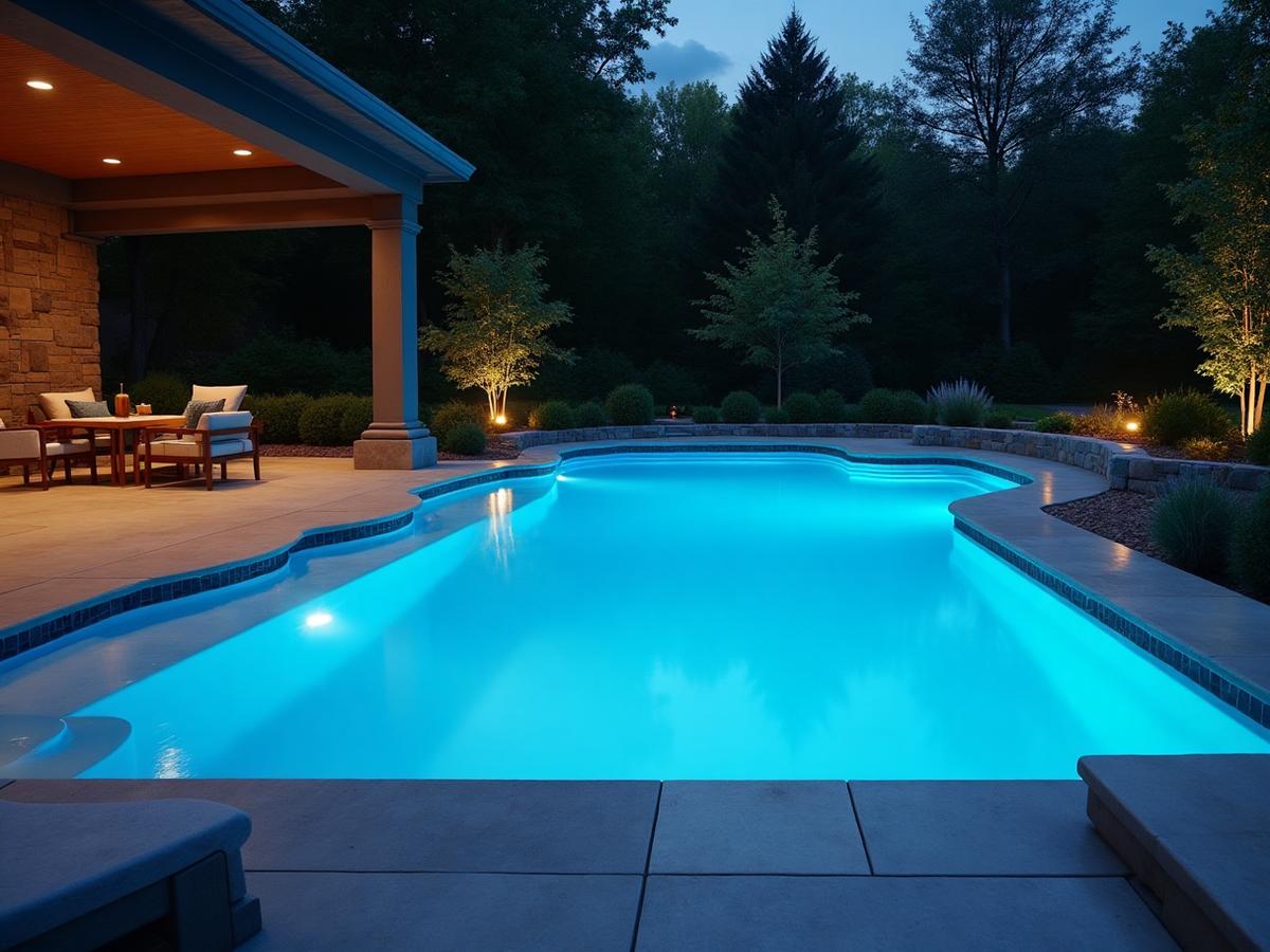 Professional pool construction using shotcrete method